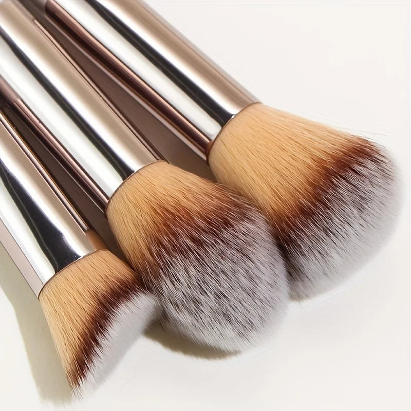 Champagne Rose Gold Brush Set - AureliaBelle.